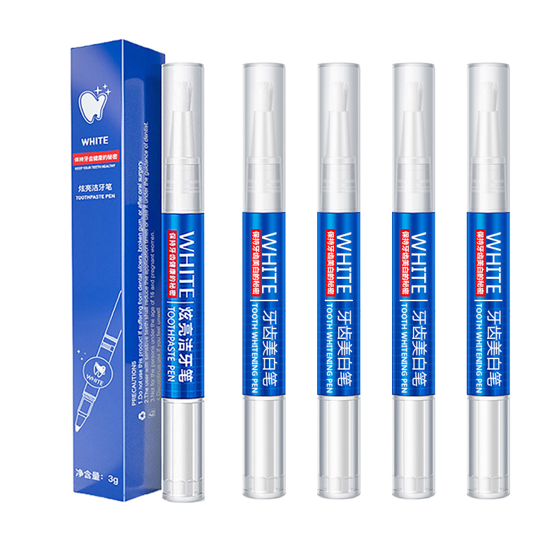 Teeth Whitening Gel Pen - 5/3/1 Stuks Tanden Whitening Vlek Remover