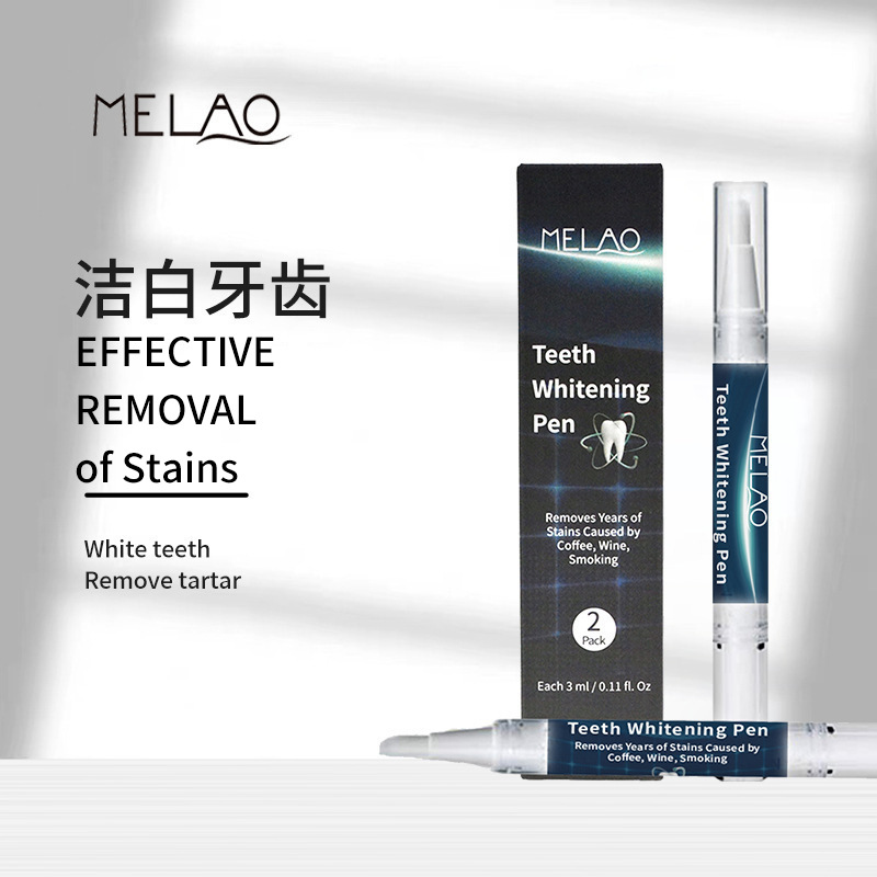 Teeth Whitening Gel Pen - 2 Stuks Professionele Tanden Whitening Gel