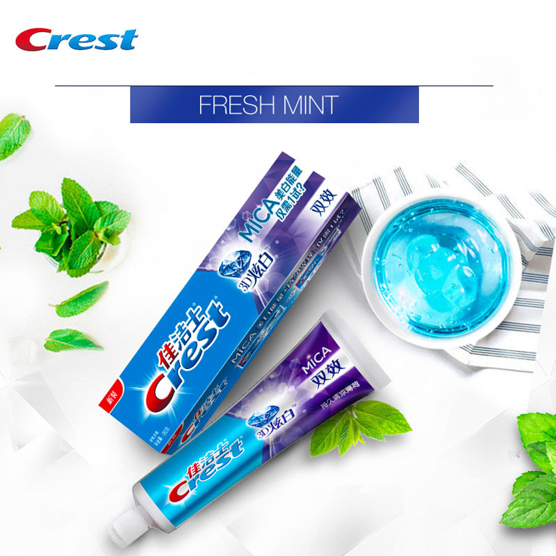 Teeth Whitening Naturally - Crest 3D Mica Tandpasta Fluoride Tanden