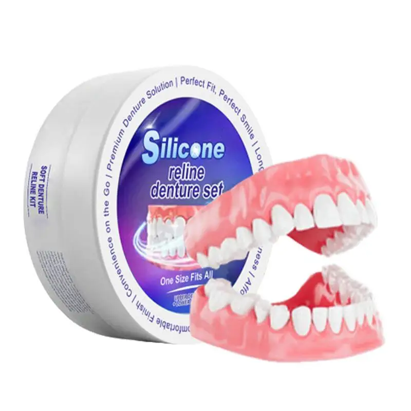 Teeth Whitening Mask - Siliconen Prothese Set Fit Tijdelijke Orthodontische