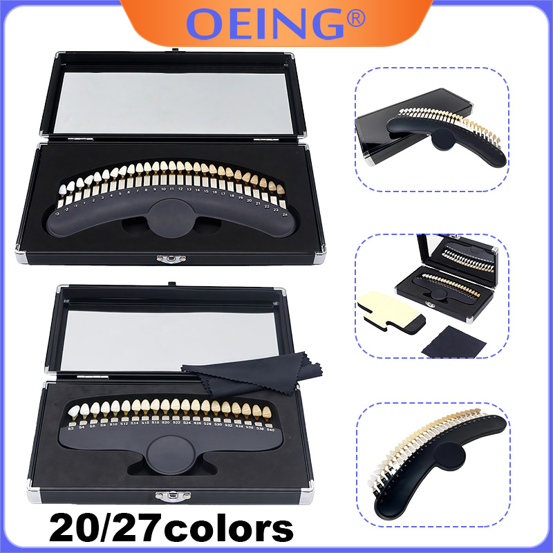Teeth Whitening Before And After - Tandheelkundige 3D harskleurenweergave, waterdicht en duurzaam,