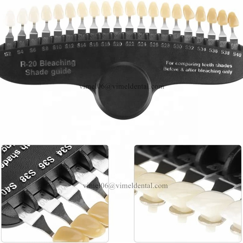 3D Tandkleursgids Porselein 20 - Teeth Whitening Before And After recensie en prijs