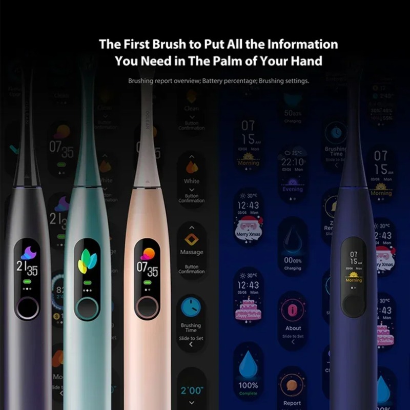 Oclean X Pro Sonic elektrische - Teeth Whitening App recensie en prijs