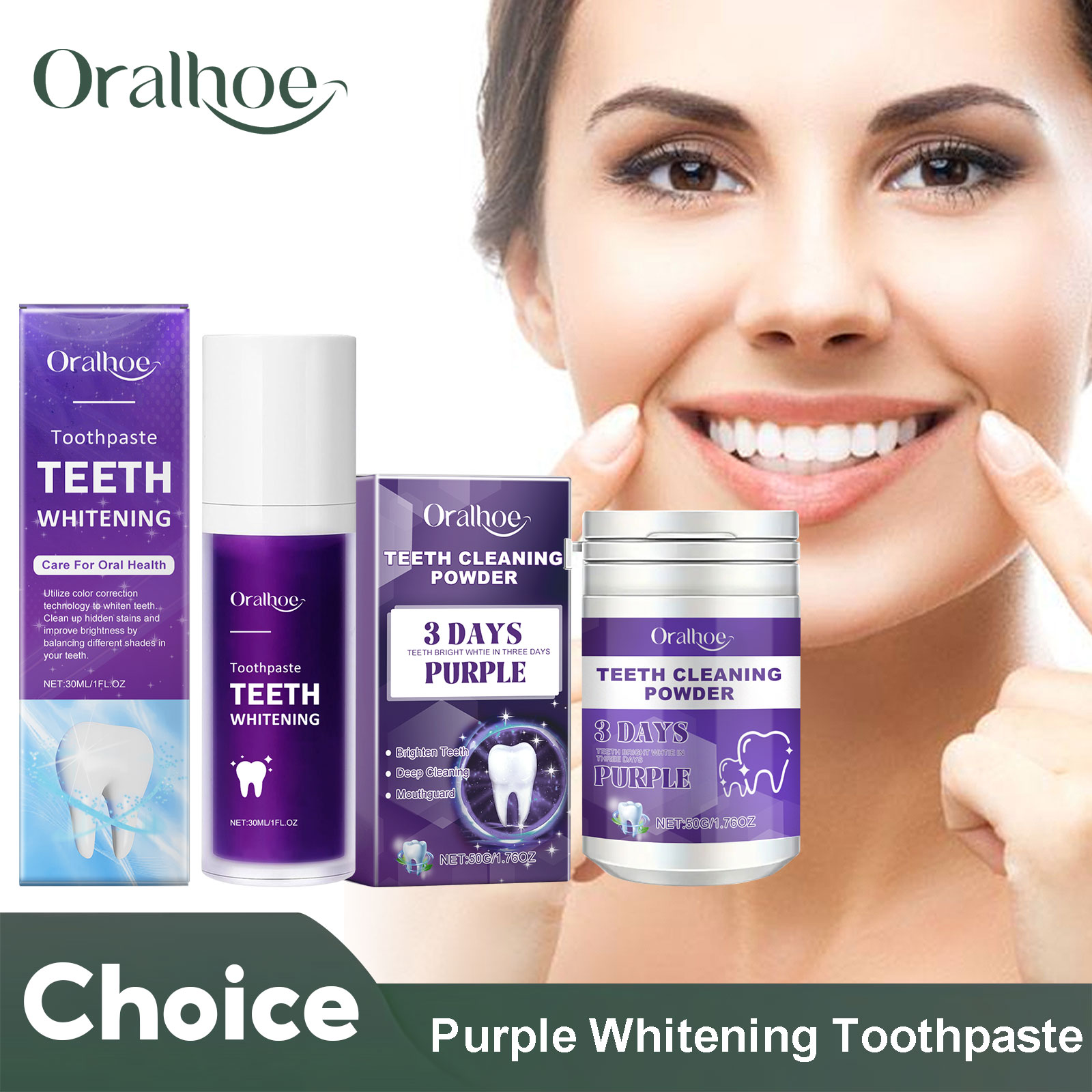 Paarse Corrector Tanden Whiten - Teeth Whitening Vape recensie en prijs