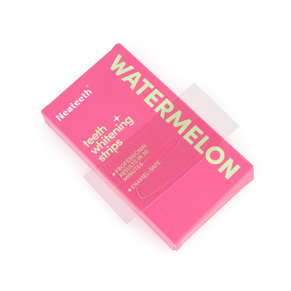 Fruitige Tandbleekstrips Behan - Teeth Whitening Logo recensie en prijs