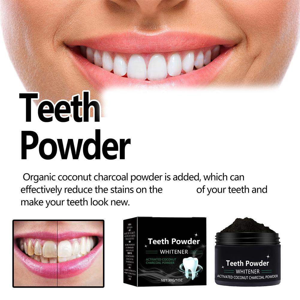 Tandenbleekpoeder, natuurlijk  - Teeth Whitening Powder recensie en prijs