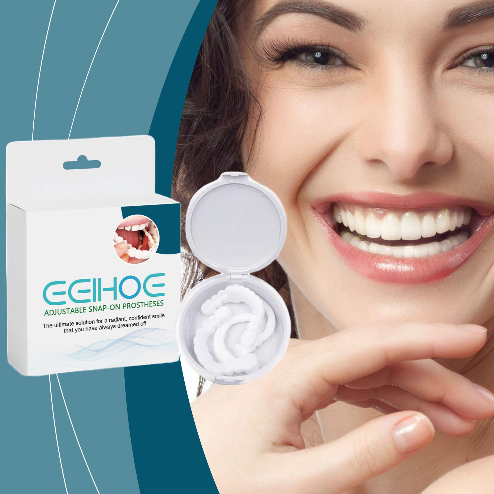 ​ EELHOE Facings Tanden Klik o - Teeth Whitening Mask recensie en prijs