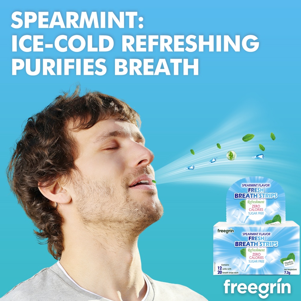 FREEGRIN Spearmint Gearomatise - Teeth Whitening Instant recensie en prijs