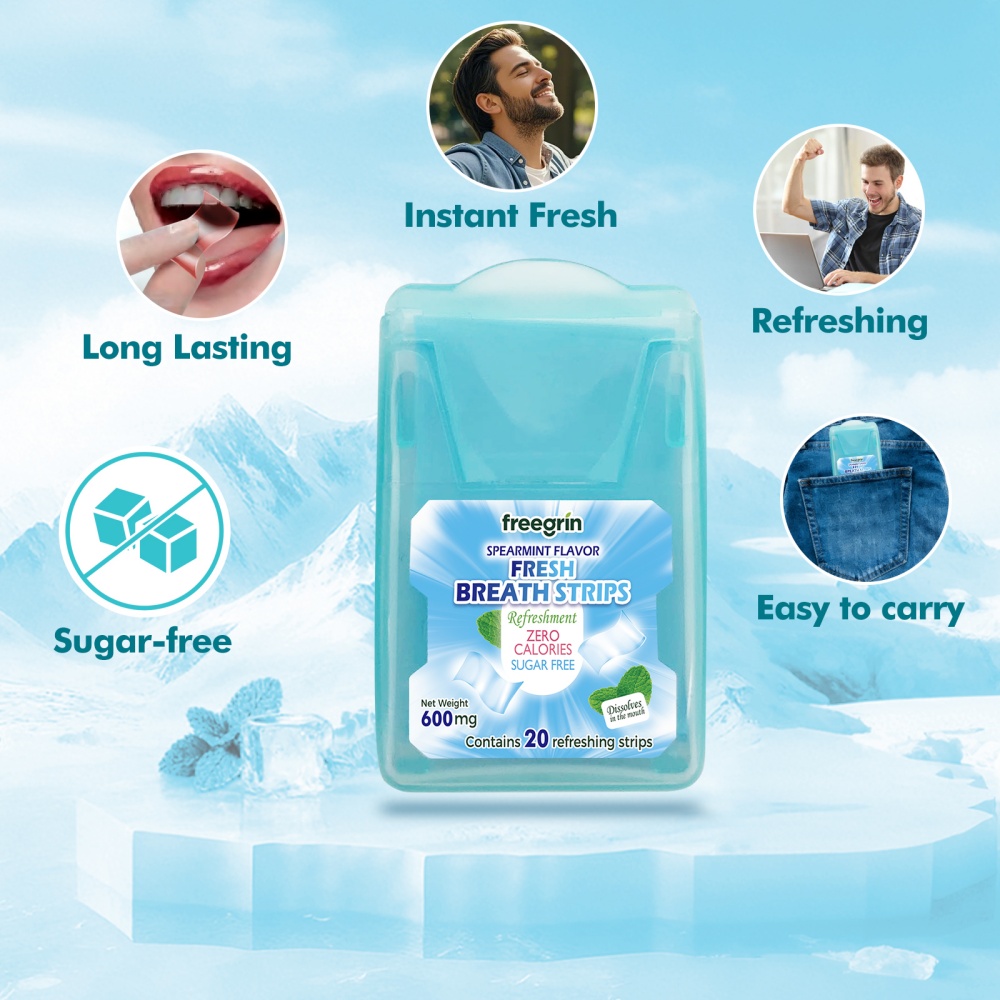 FREEGRIN Spearmint Gearomatise - Teeth Whitening Instant recensie en prijs