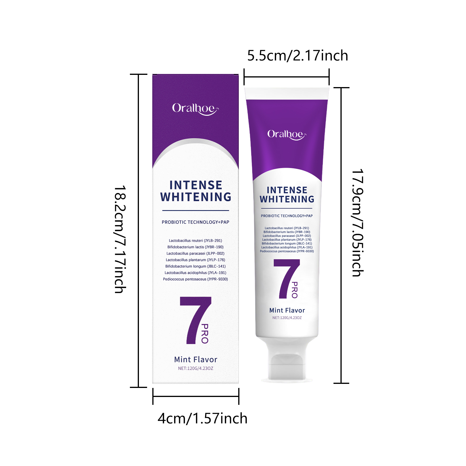 Oralhoe Brighten Tandpasta voo - Teeth Whitening Naturally recensie en prijs