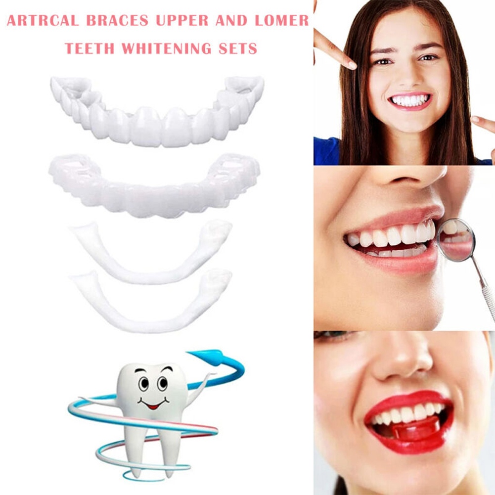 4-6 paar boven- en onderkaak k - Teeth Whitening Mask recensie en prijs