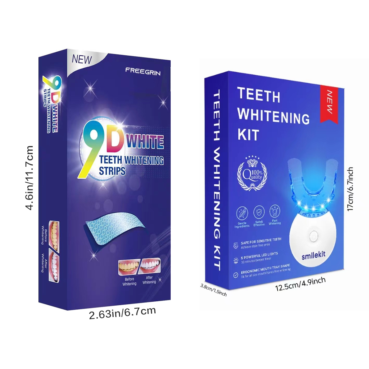 Tandenbleekset - 5X LED-licht  - Teeth Whitening Vape recensie en prijs