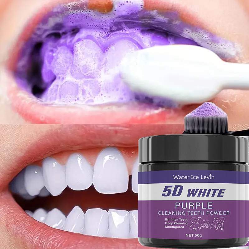 Paarse Tandpoeder - Sulfaatvri - Teeth Whitening Powder recensie en prijs