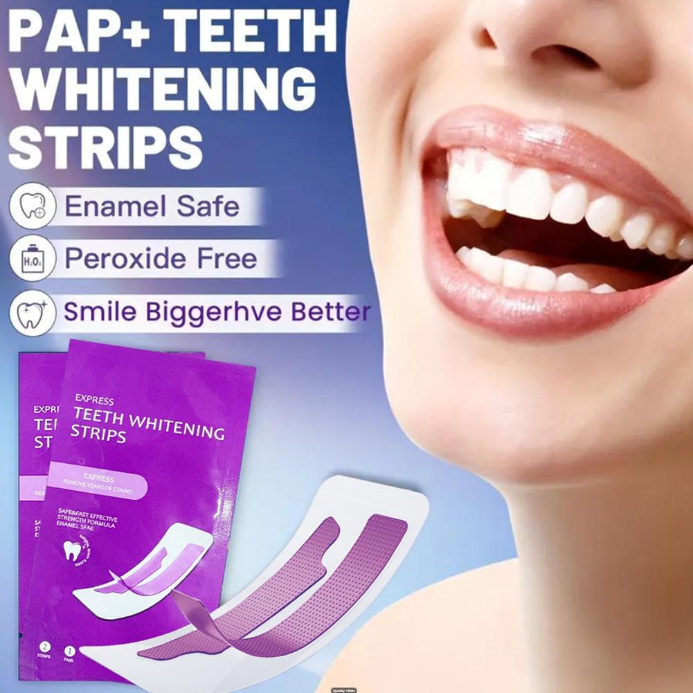 Paarse Tandbleekstrips, Geen G - Teeth Whitening Instant recensie en prijs