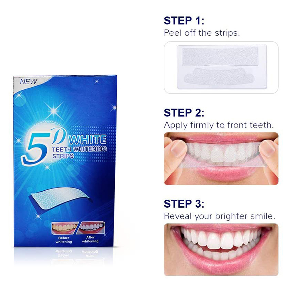 5D Witmakende Tandstrips, Whit - Teeth Whitening Vape recensie en prijs